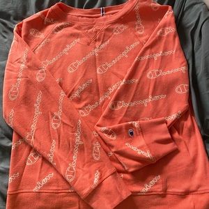 Orange Champion Sweater